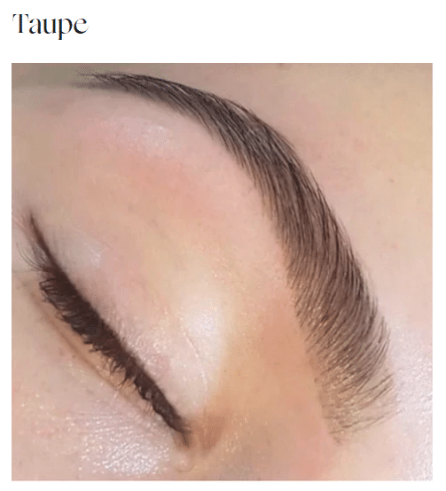 brow henna χέννα φρυδιών taupe